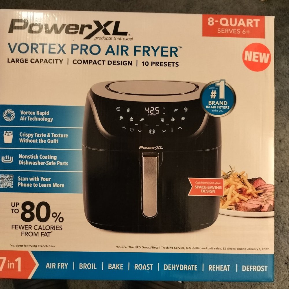 Powerxl pro air fryer,8qt